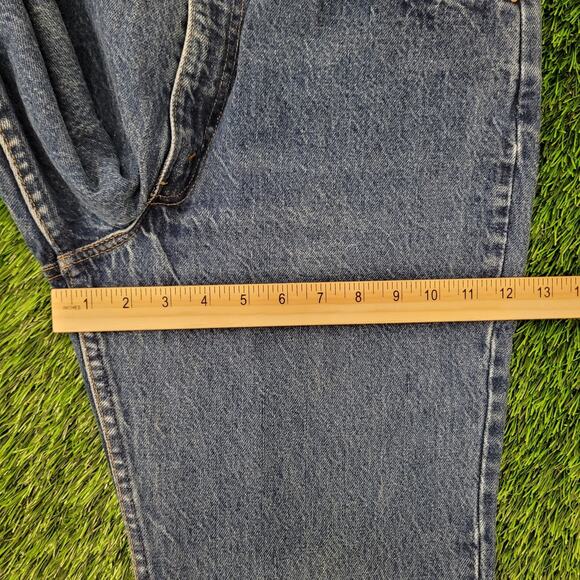Vintage LEVIS 517 Bootcut Jeans 32x31 Western Denim Fraying - Picture 16 of 16